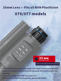 Interchangeable Objective Lenses – 25mm / 35mm / 50mm for NV-076/NV077 Night Vision Scopes