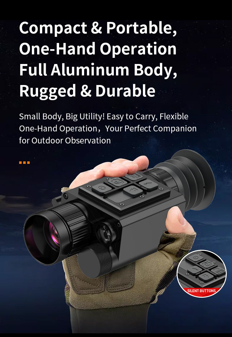 A102/A103 Thermal Imaging Scope | Day & Night Use, IP67 for Search & Rescue