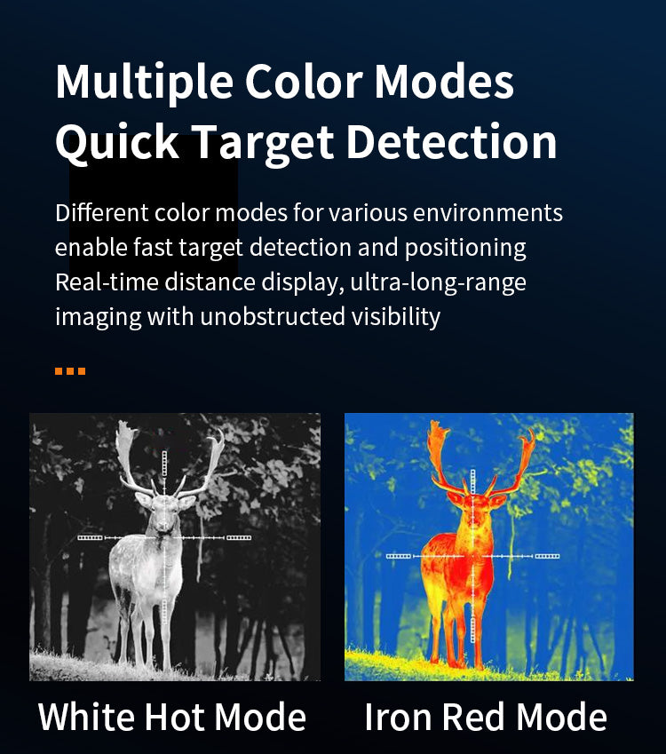 A102/A103 Thermal Imaging Scope | Day & Night Use, IP67 for Search & Rescue