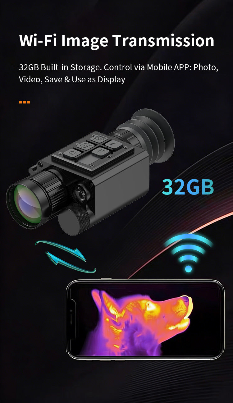A102/A103 Thermal Imaging Scope | Day & Night Use, IP67 for Search & Rescue