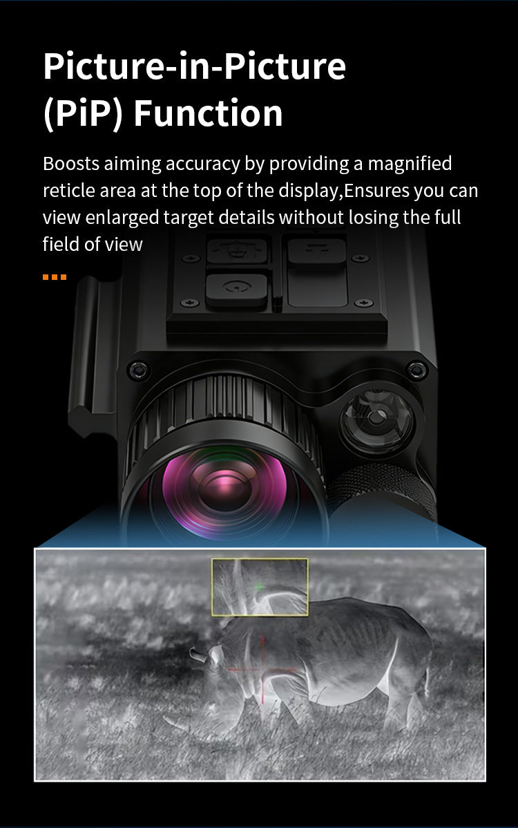 A102/A103 Thermal Imaging Scope | Day & Night Use, IP67 for Search & Rescue