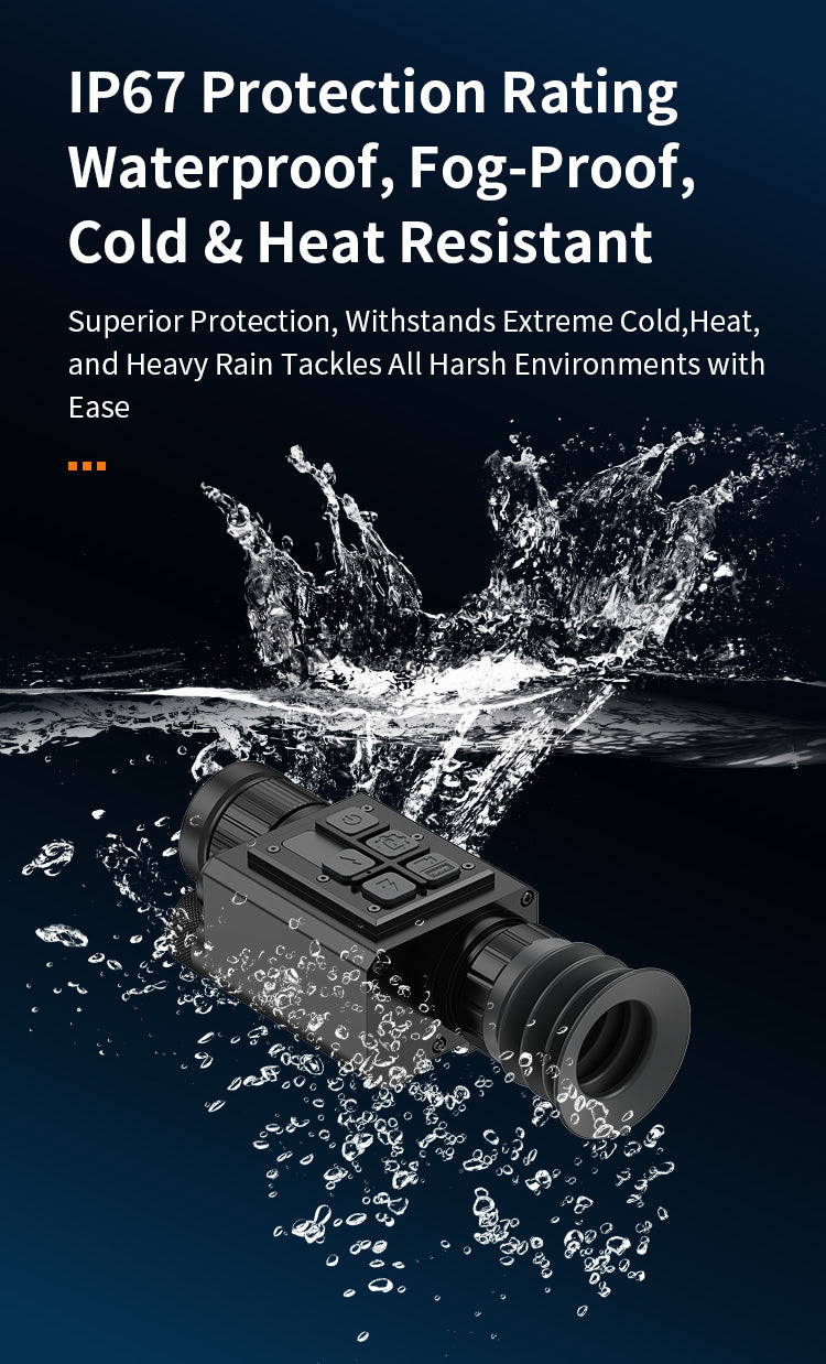 A102/A103 Thermal Imaging Scope | Day & Night Use, IP67 for Search & Rescue