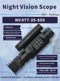 NV-077-35-940 Digital Night Vision Scope | Full HD Recording | 940nm Invisible IR | 6000J Recoil Rating | Complete Kit with 32GB Card