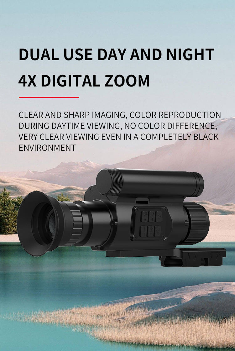 NV 075-25-940 Digital Night Vision Scope | 1080P HD Infrared Monocular for Hunting & Outdoor Obstionvaer