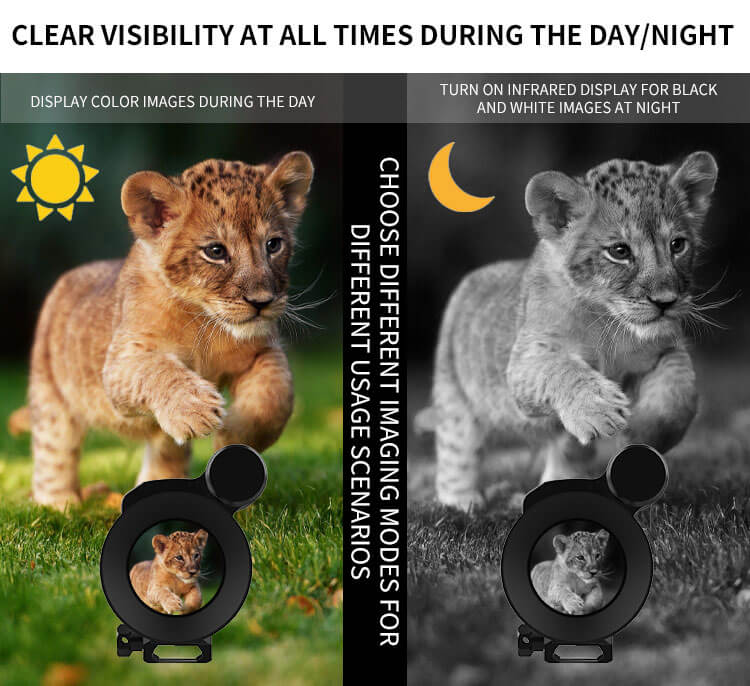 NV 075-25-940 Digital Night Vision Scope | 1080P HD Infrared Monocular for Hunting & Outdoor Obstionvaer