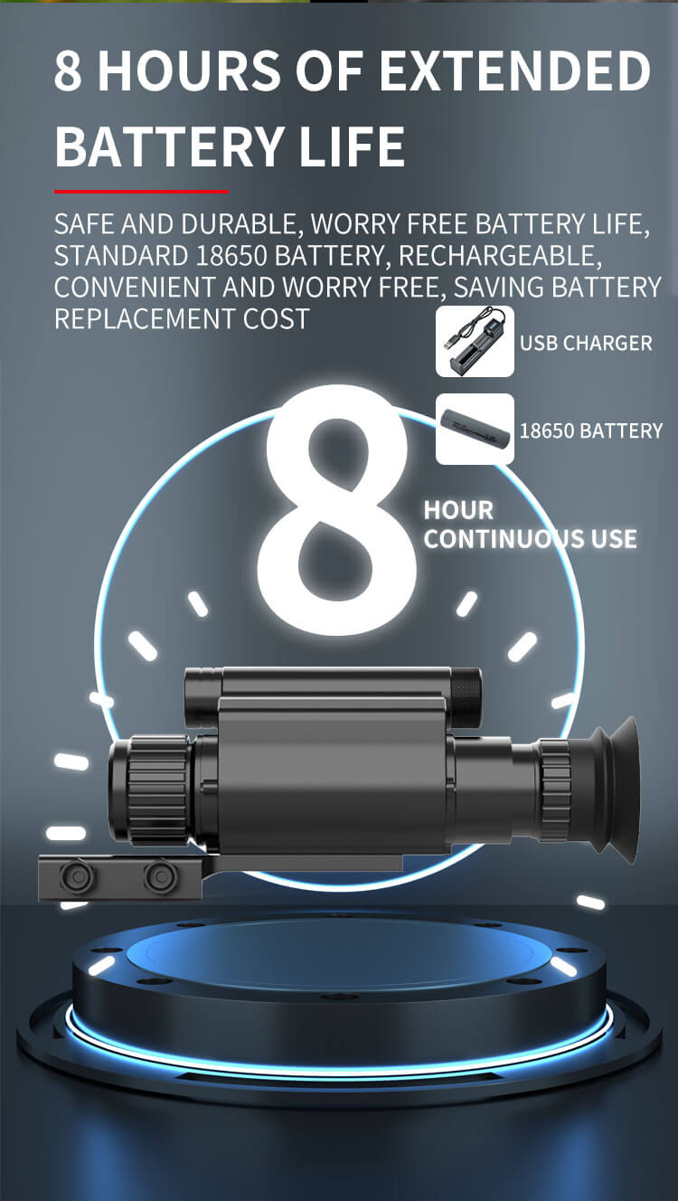 NV 075-25-940 Digital Night Vision Scope | 1080P HD Infrared Monocular for Hunting & Outdoor Obstionvaer