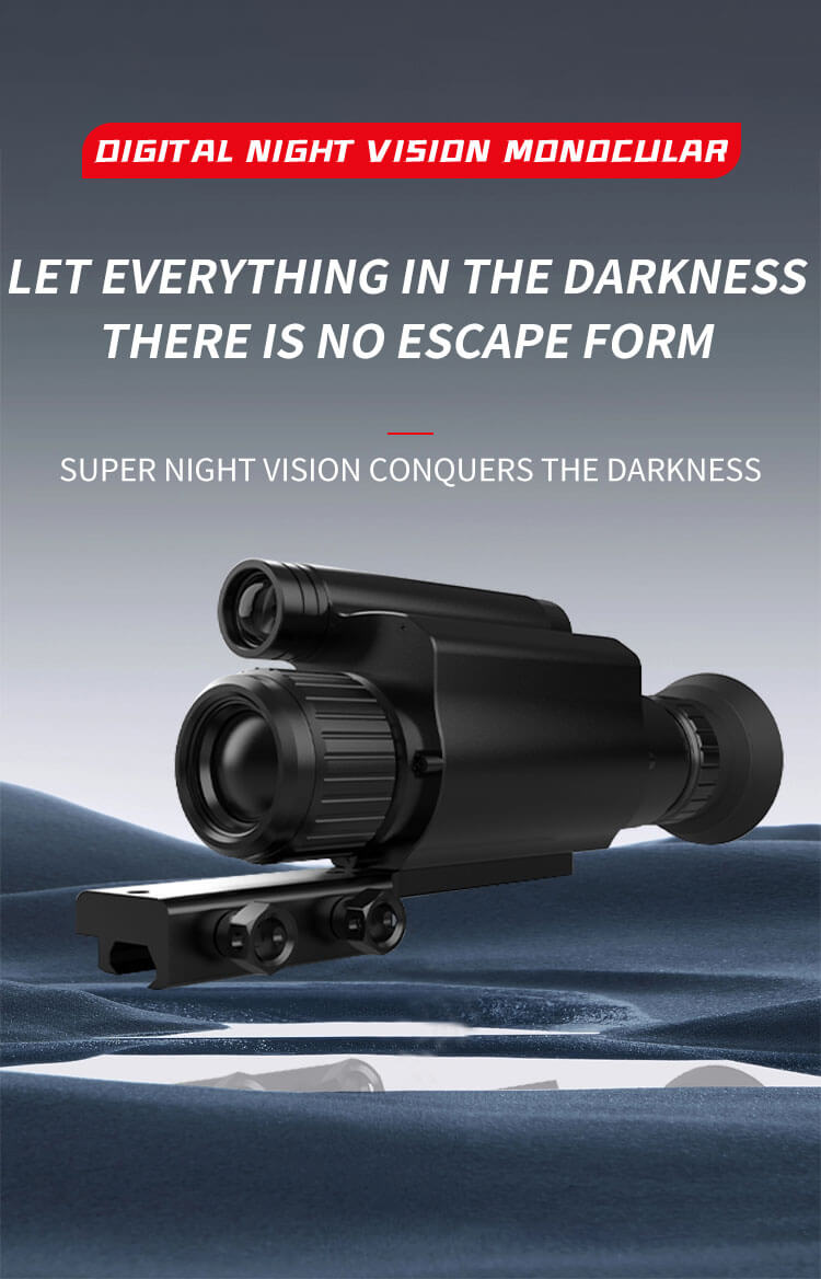 NV 075-25-940 Digital Night Vision Scope | 1080P HD Infrared Monocular for Hunting & Outdoor Obstionvaer