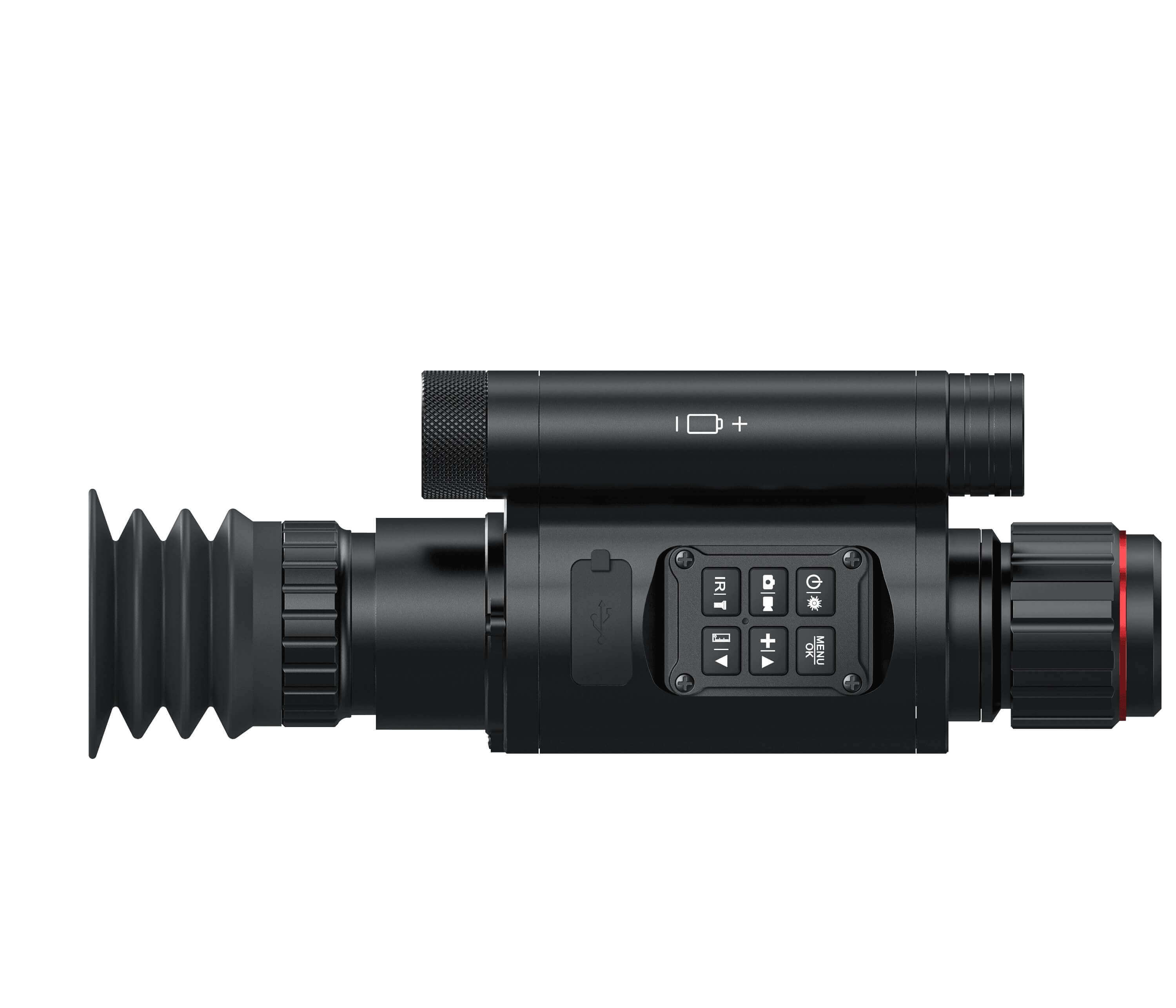 NV-076-50-940 Digital Night Vision Scope | 1000m Laser Rangefinder | Auto Ballistics | 50mm Lens | 940nm IR