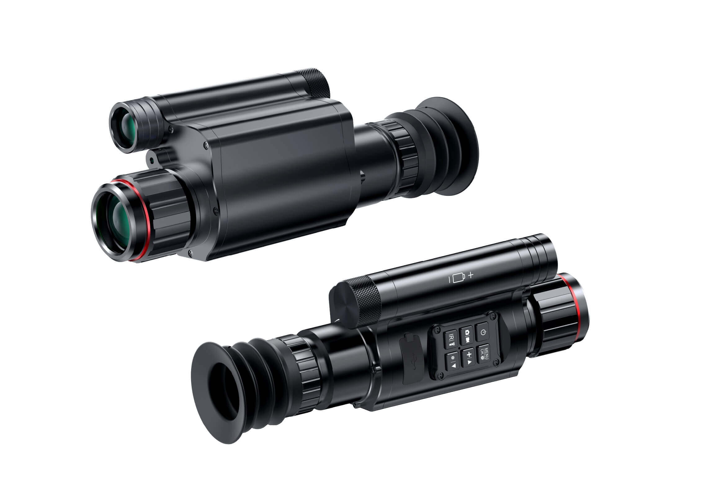 NV-077-35-940 Digital Night Vision Scope | Full HD Recording | 940nm Invisible IR | 6000J Recoil Rating | Complete Kit with 32GB Card